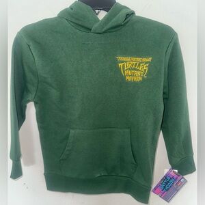 Boys Teenage Mutant Ninja Turtles Green Hoodie